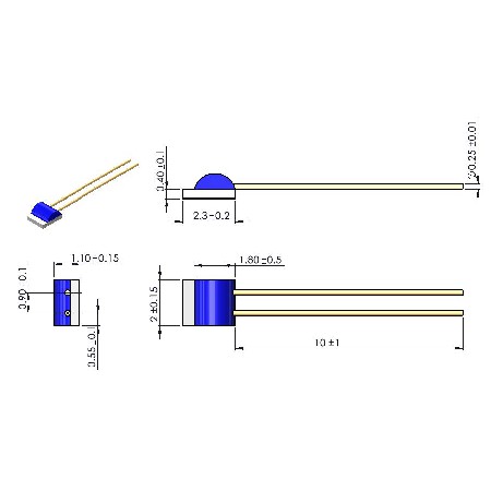 PTFC101A1G0溫度傳感器 A級